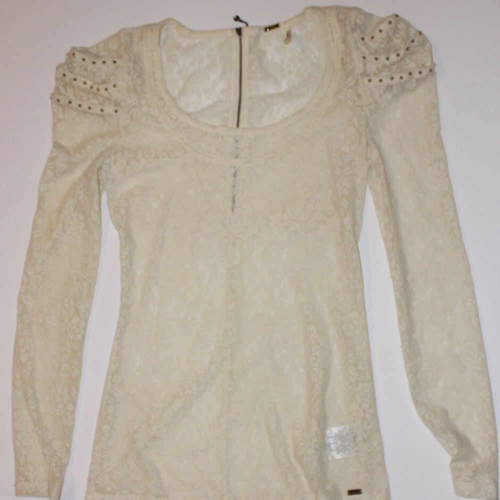 Guess lace long sleeve top
